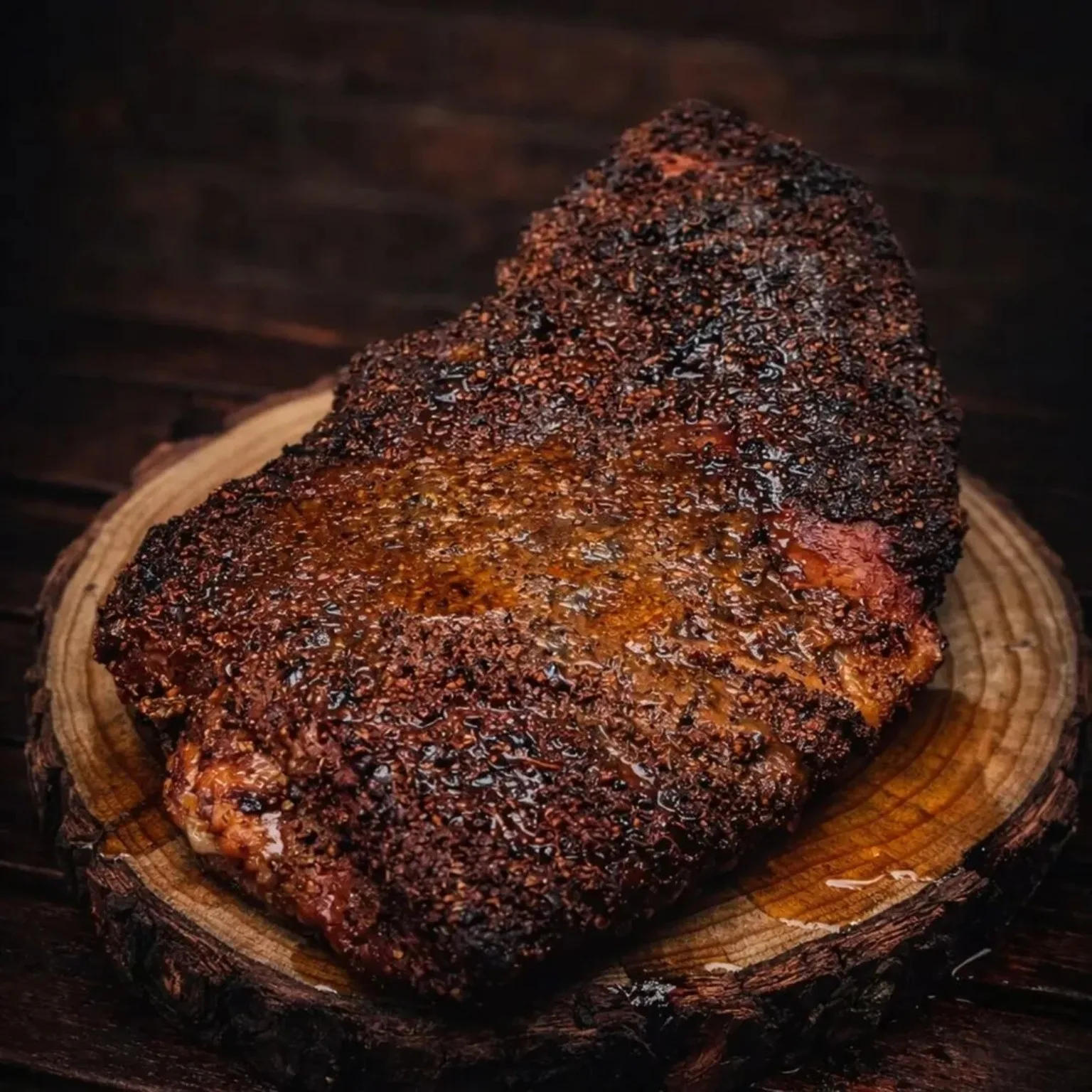 Pastrami entero hecho en casa en Hickory